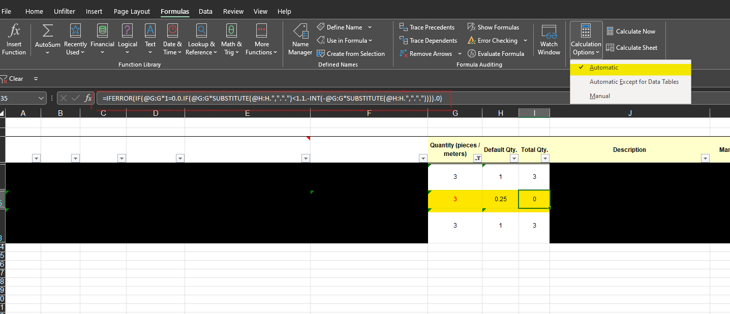 Wrong formula calculation MS Excel Desktop App - Microsoft Q&A