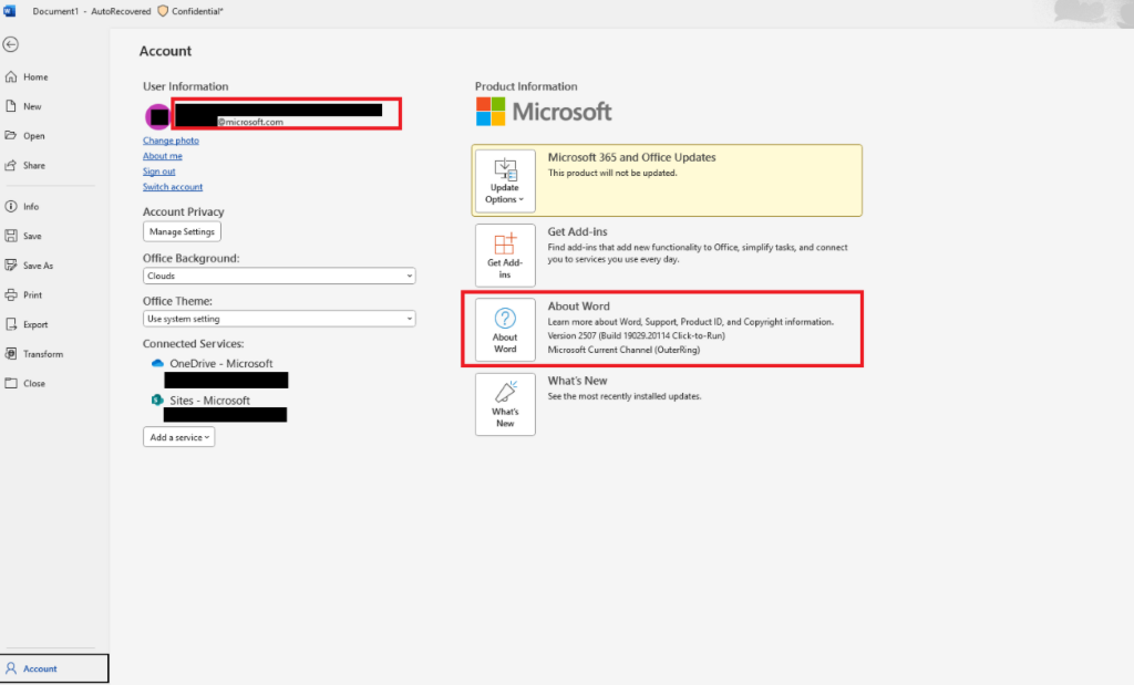 My Microsoft apps are opening up as read only and it is telling me I am ...