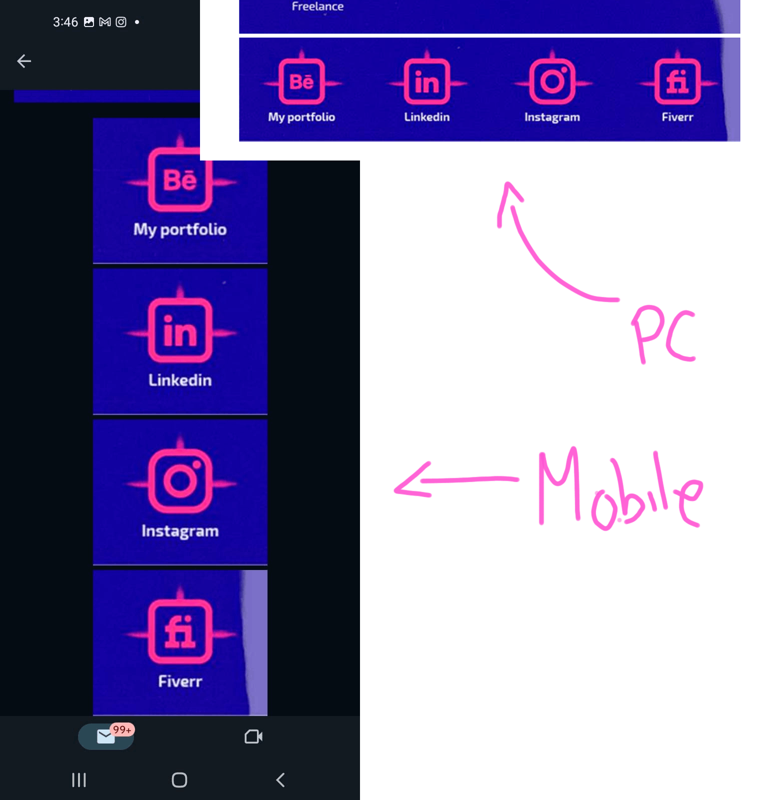 How can i avoid images stack on top on mobile display? - Microsoft Q&A