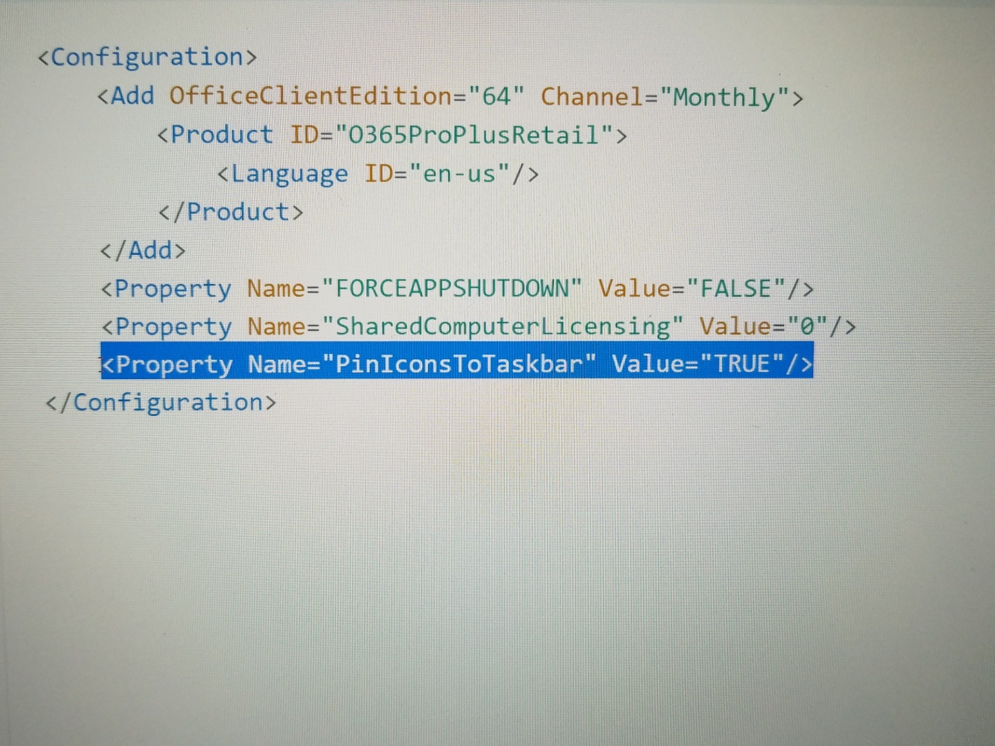 PinIconsToTaskbar, configuration.xml - Windows 10 - Microsoft Q&A