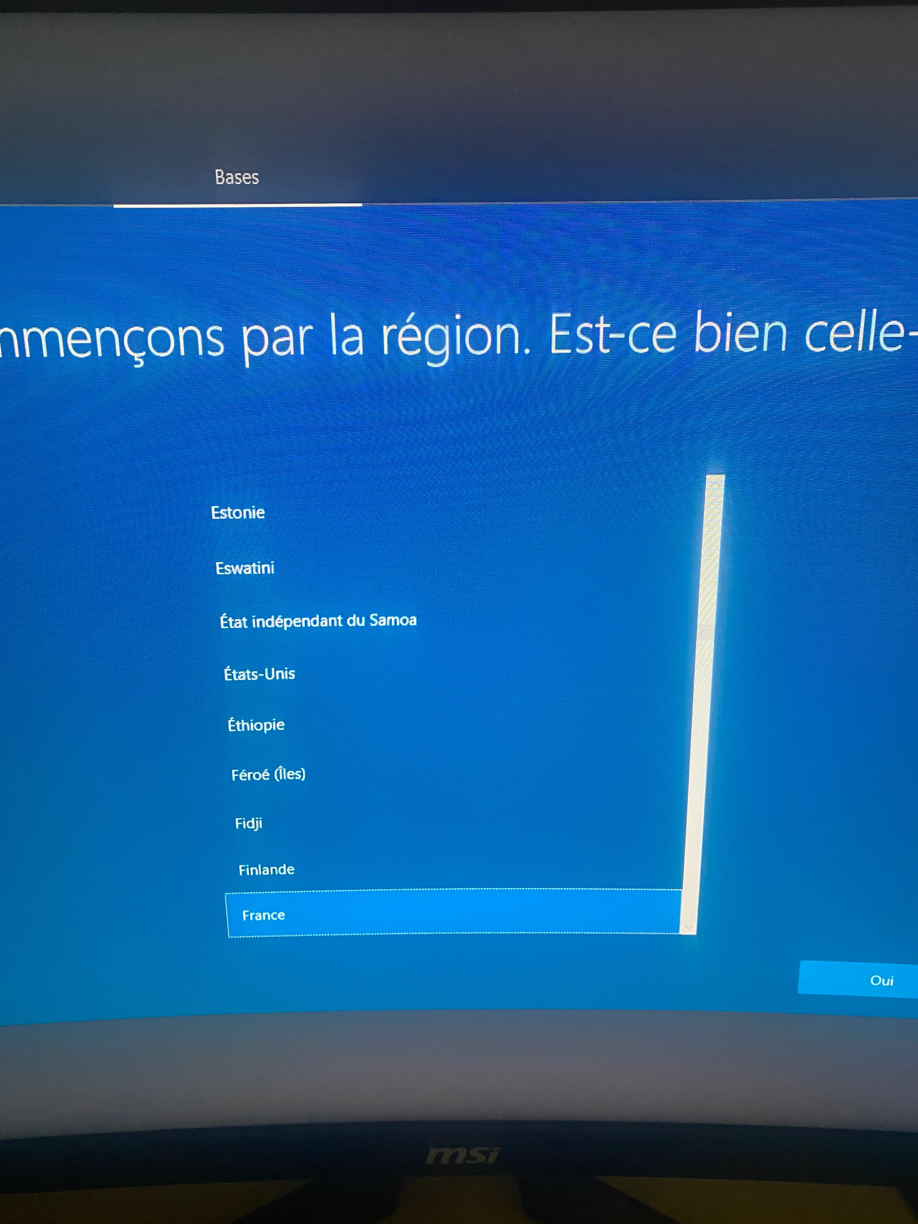 Cannot change or choose a region - Microsoft Q&A