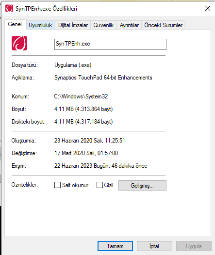 SynTPEnh.exe ve SynTPEnhService.exe Nedir? - Microsoft Q&A