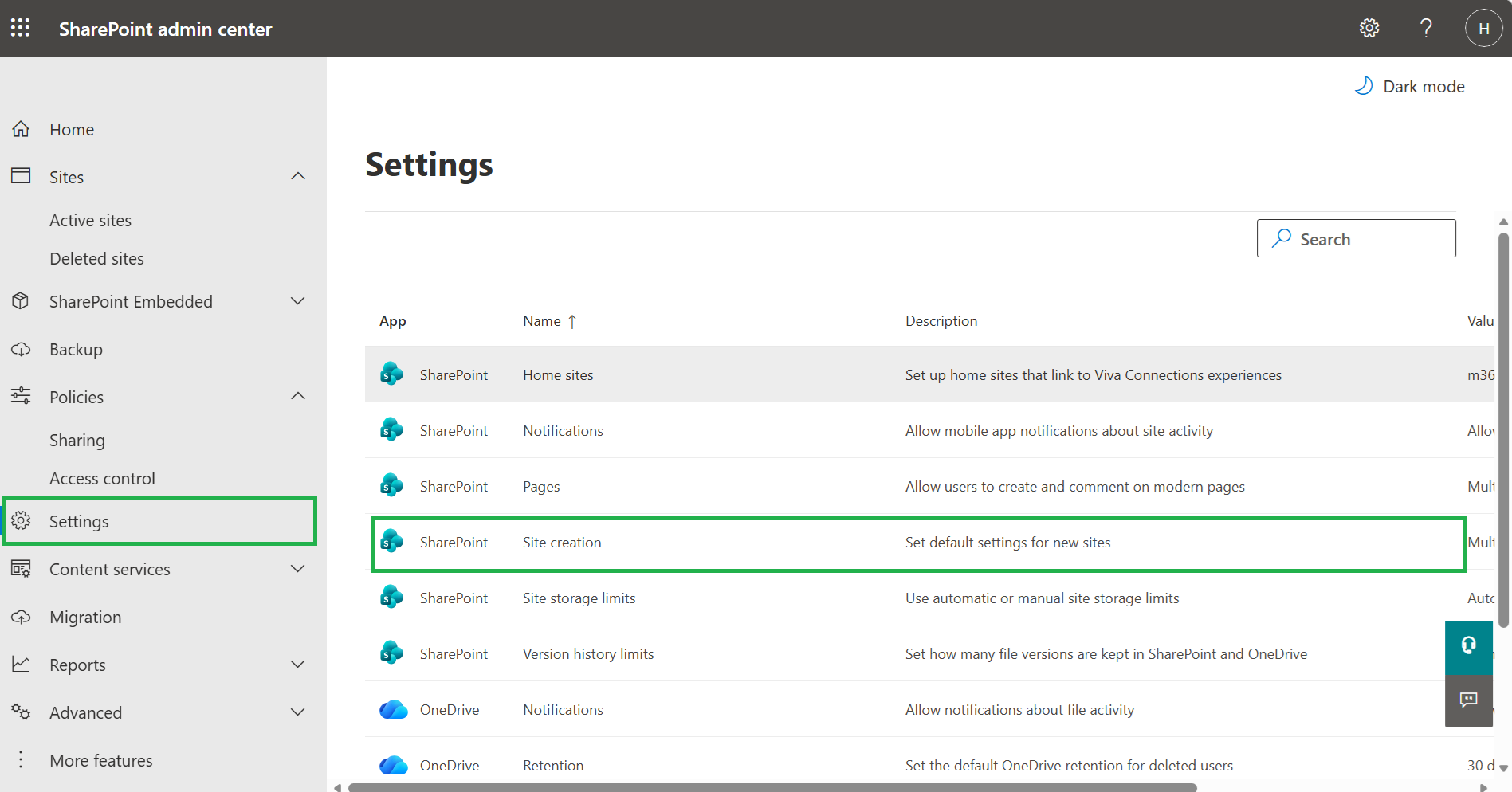 I cannot create new site in SharePoint - Microsoft Q&A