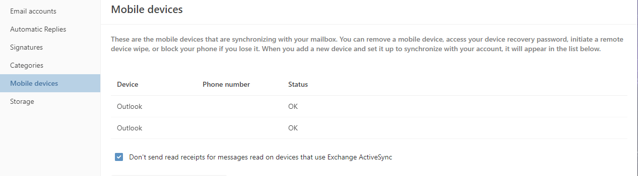Outlook account mobile device twice? - Microsoft Q&A