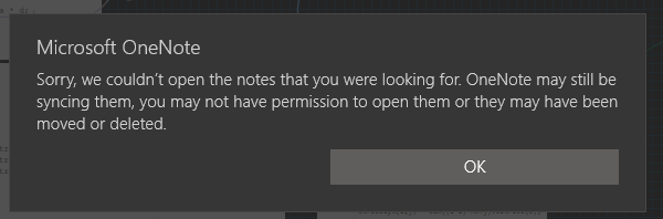 Sync Error - OneNote for windows 10 Error Code: 0xE0000642. - Microsoft Q&A