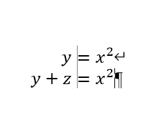 The "Insert Manual Break" function in equation editor is broken after ...