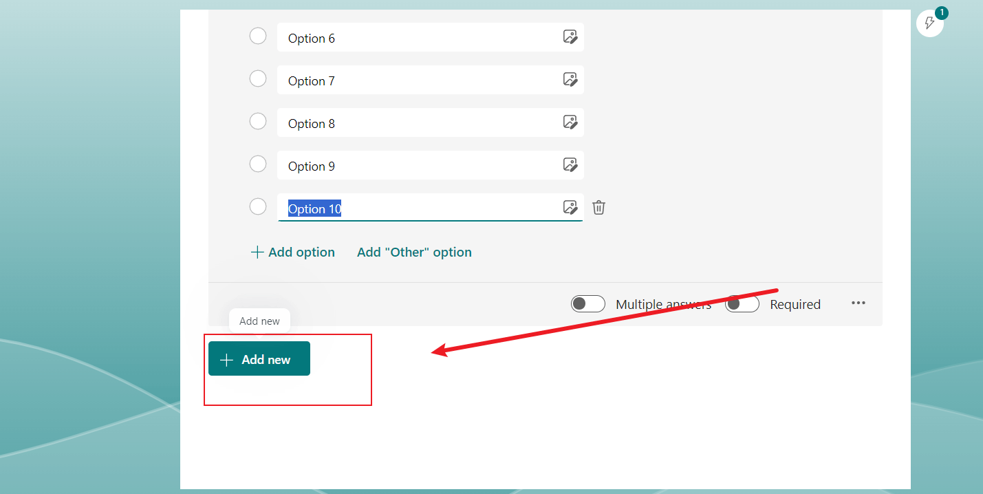 Microsoft Forms Survey Question - Microsoft Q&A