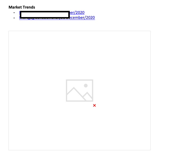 Broken images that have been in my notes for years showing fine ...