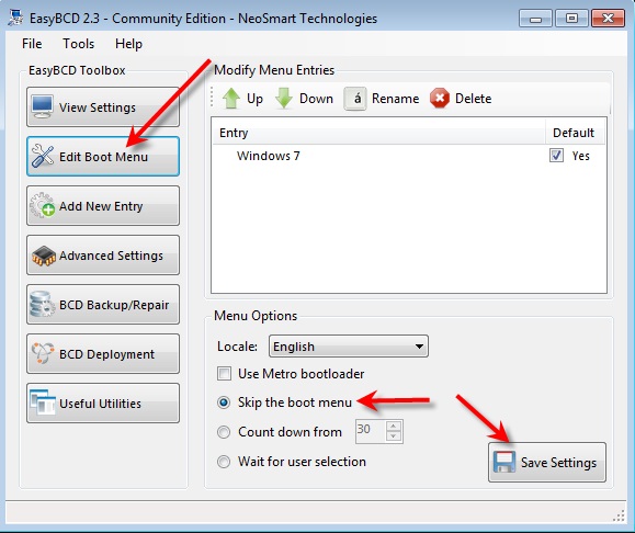 How do I remove a dual boot screen at startup - Microsoft Q&A