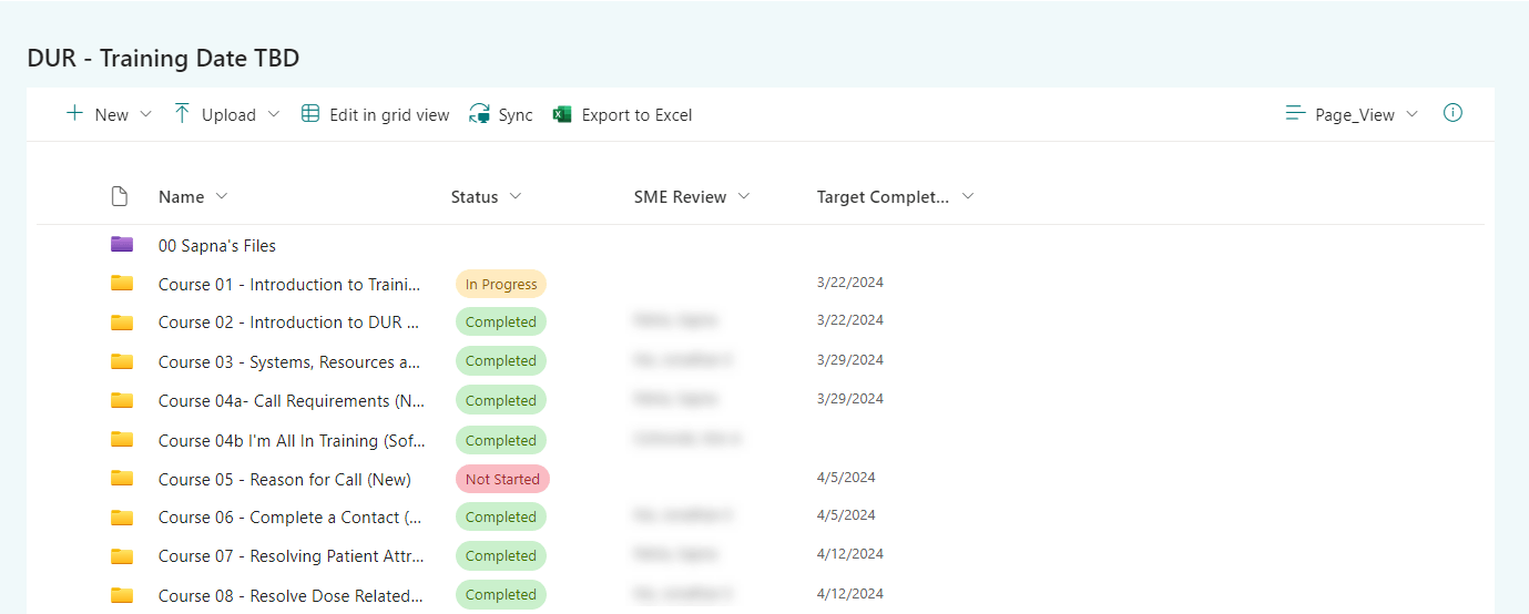 Column headers disappear from document library in Edit in Grid View ...