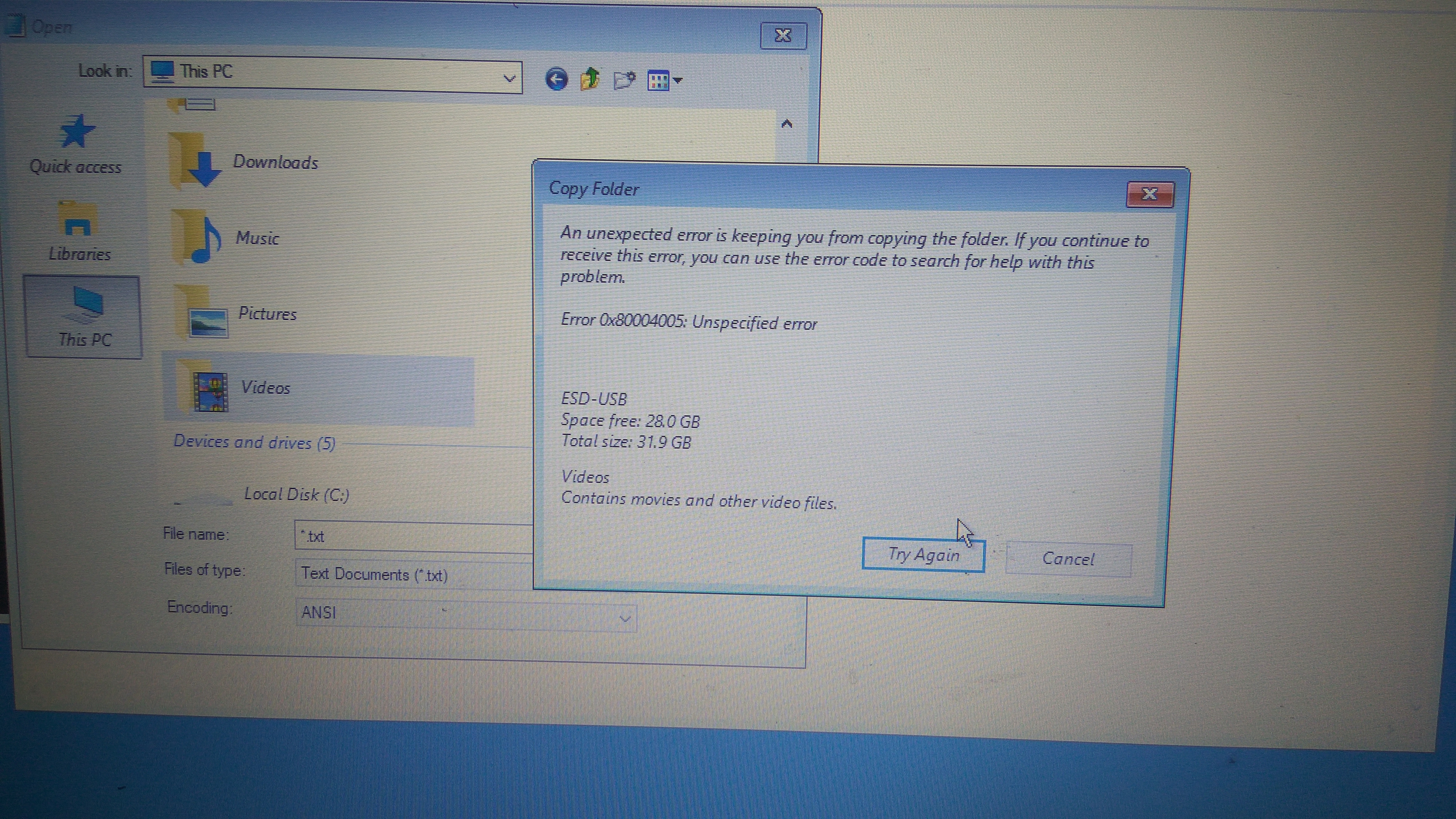 Blue screen Error Code: 0xc0000001/ drive(C) corrupted 0xc0000255