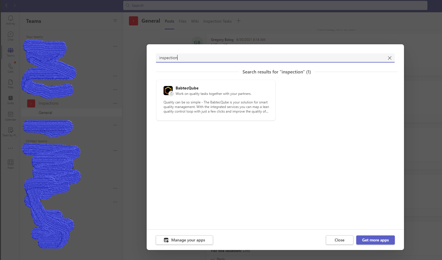 I cannot add APP to my Teams - Microsoft Q&A