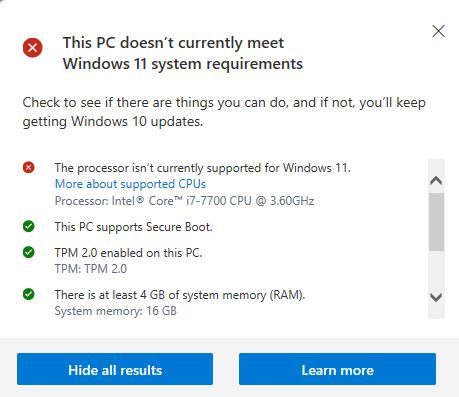Windows 10 - Windows Update does not offer the ability to upgrade ...