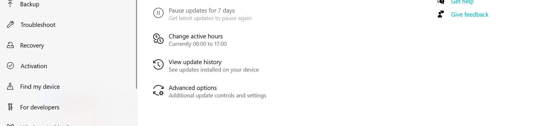 update pause button has turn gray it not working - Microsoft Q&A
