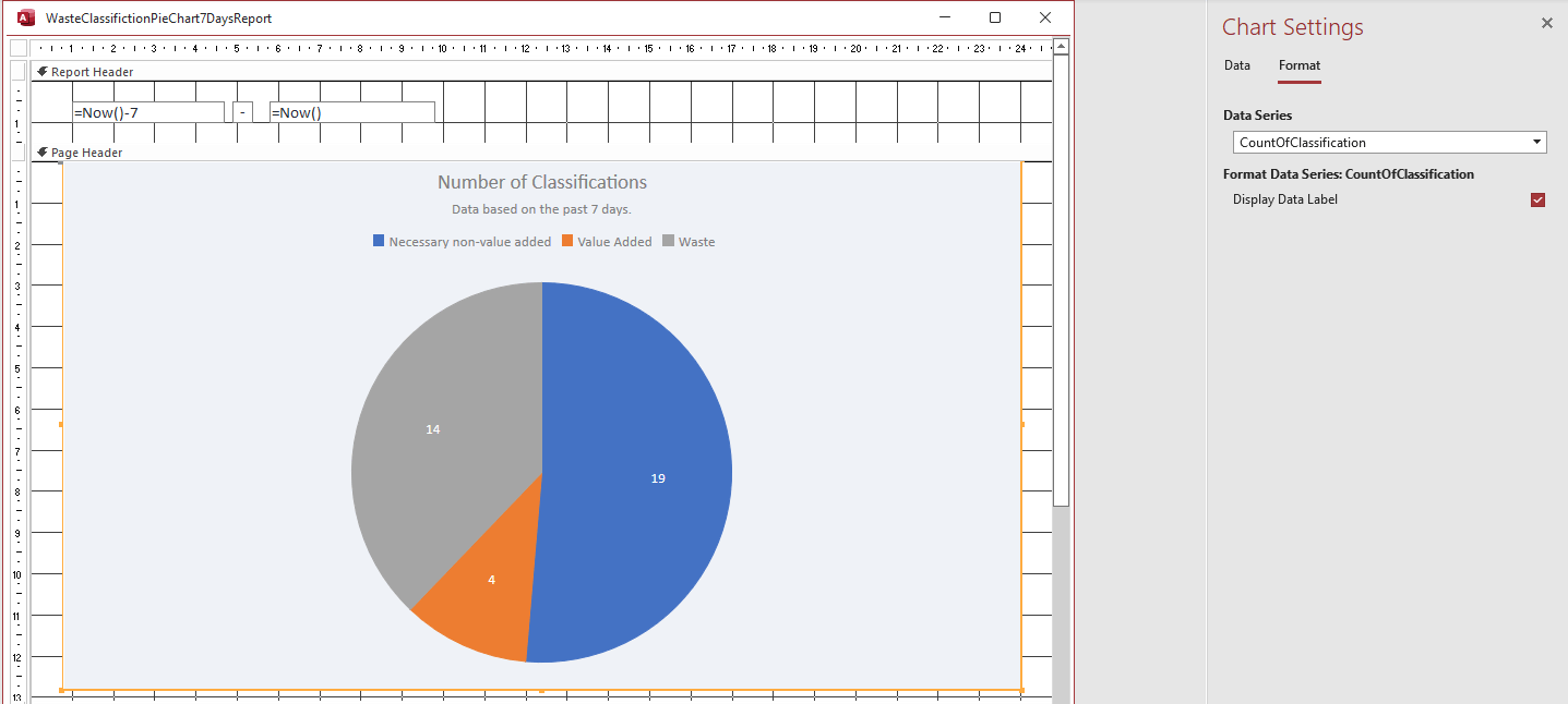 Help with pie chart results values to percentage. - Microsoft Q&A
