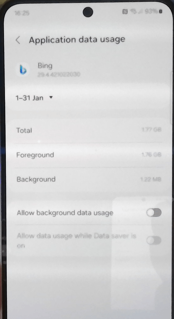 Why does Bing use 2Gb of data in 2 days ? - Microsoft Q&A