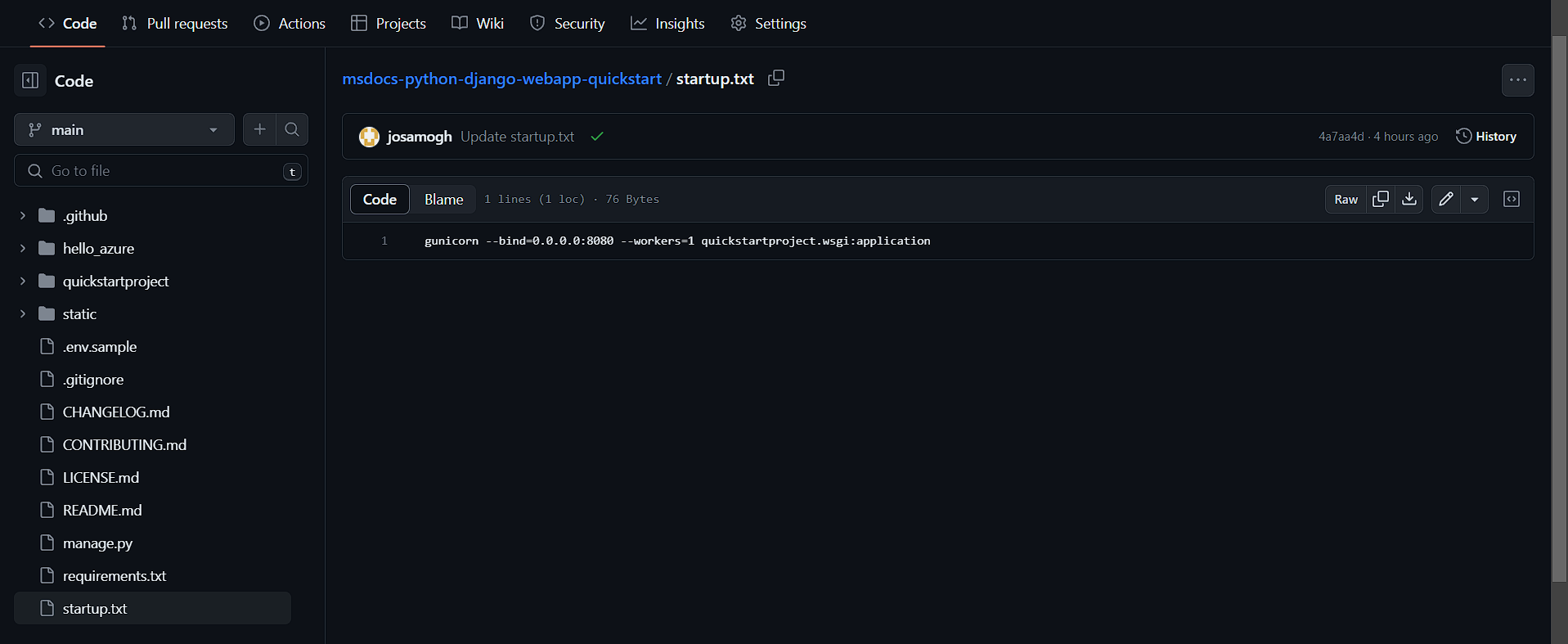 User's image