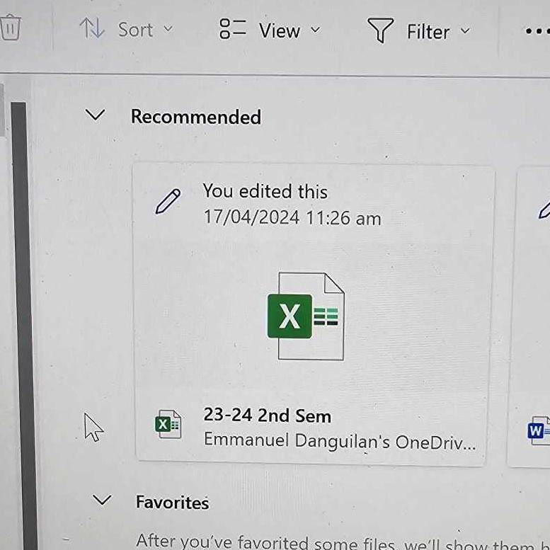 Missing File - mysteriously disappeared. - Microsoft Q&A