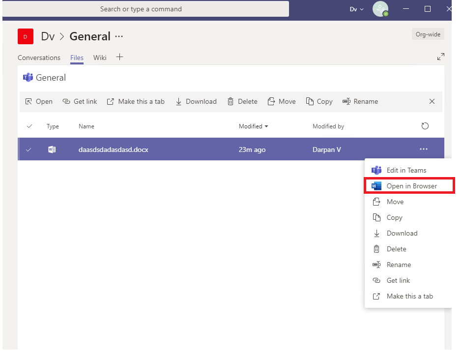 Microsoft Teams doesn't show "open in desktop app" - Microsoft Q&A