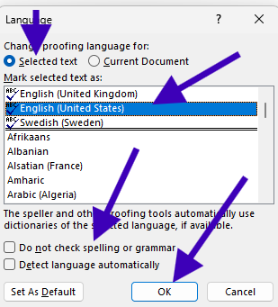 Spellcheck on word will not automatically work. - Microsoft Q&A