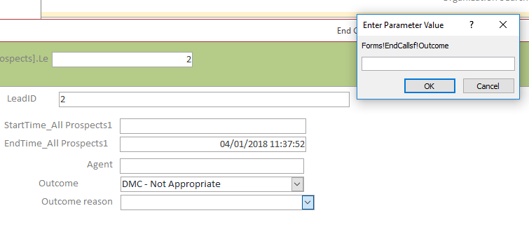 Cascading Combo box does not work on subform unless I open the subform ...