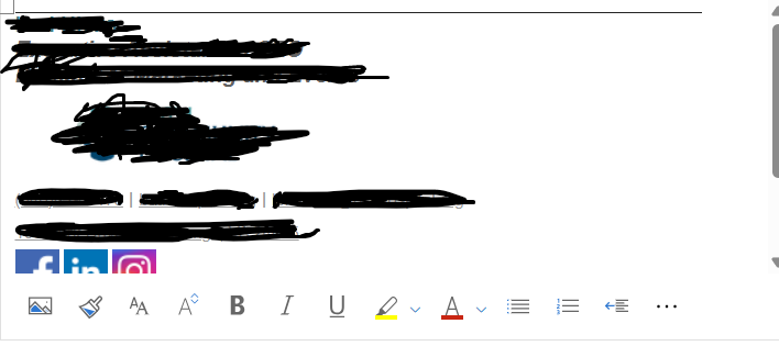 E-mail Signature Formatting Issues in Outlook - Microsoft Q&A