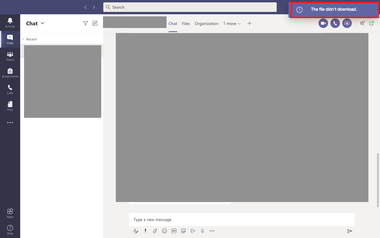 MS Teams won't let me save shared file to computer - Microsoft Q&A