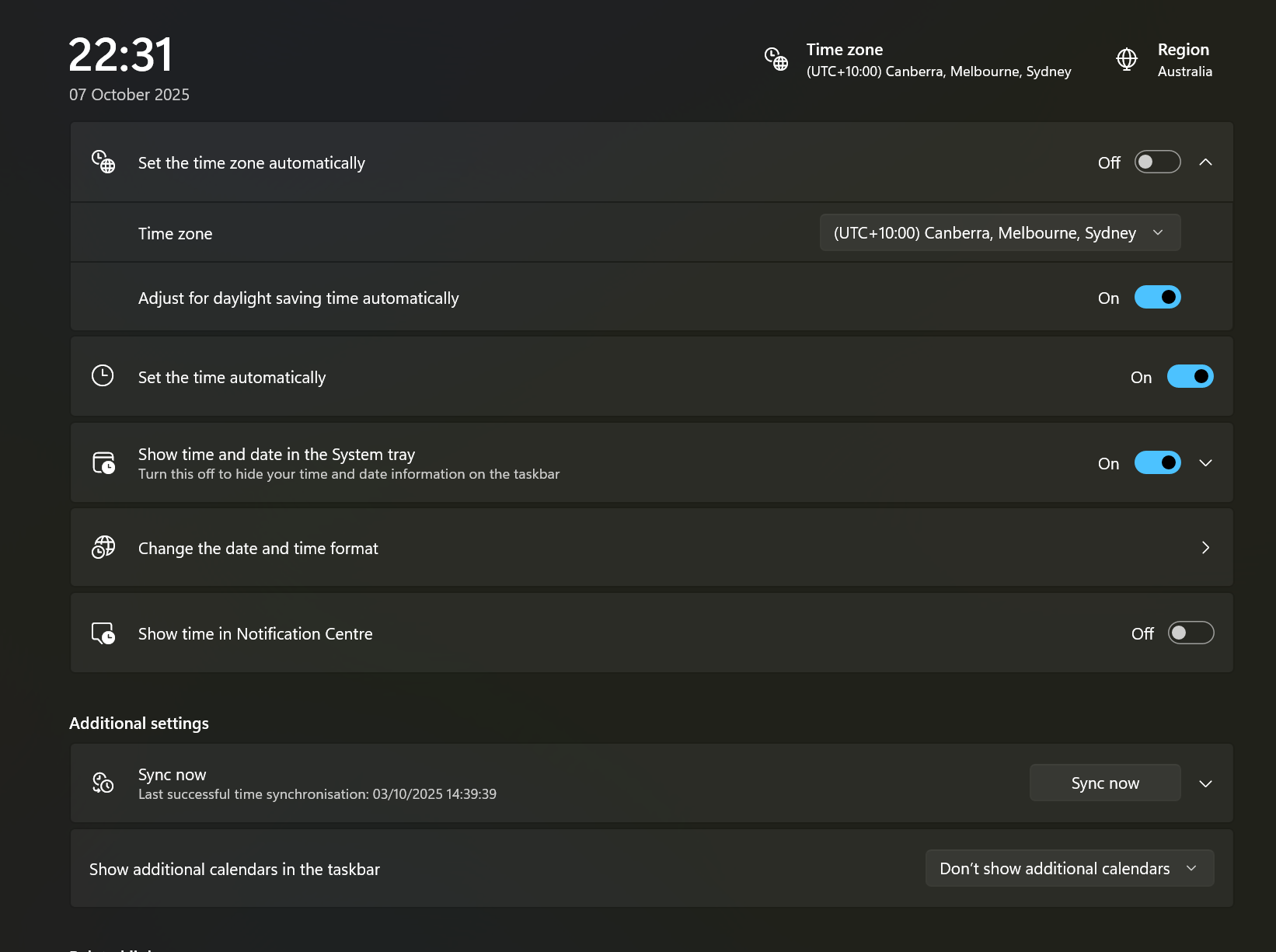MS Surface keep clocking the time back to non-daylight saving time & Admin  password is lost (?) - Microsoft Q&A