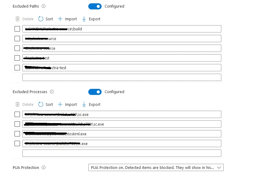 Defender real-time protection problem in a developer company ...