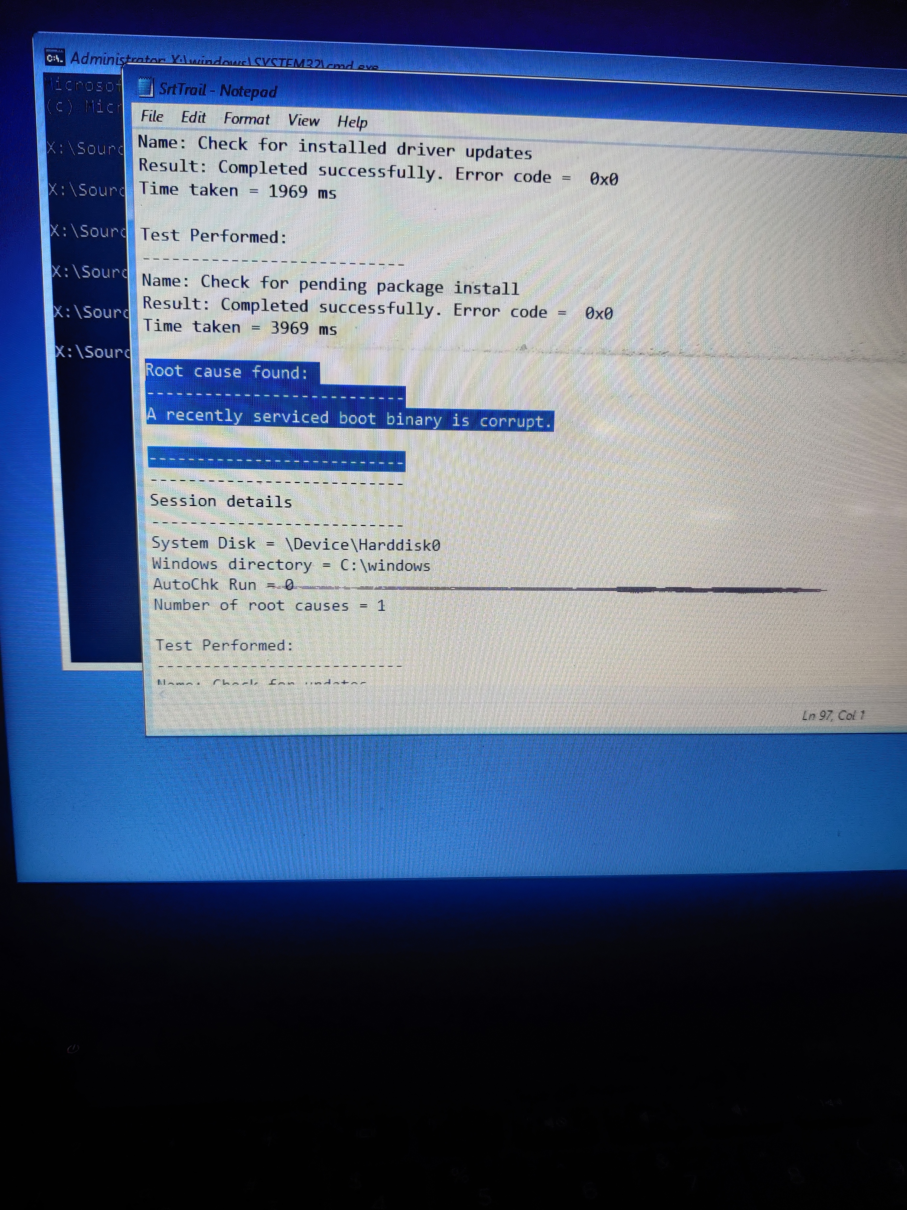 Recently ran into a BSOD error saying: 