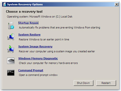 Unable to boot the Windows 7, error: c:\windows\system32\drivers ...
