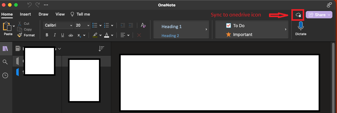 how to sync onenote version 16.71 with onedrive on mac? - Microsoft Q&A