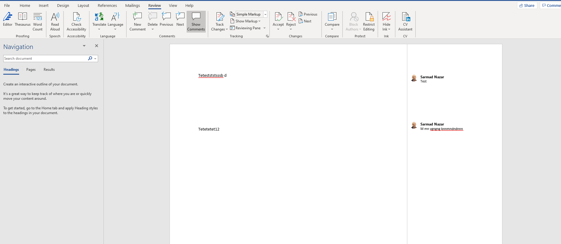 Sharepoint document does not keep comments - Microsoft Q&A