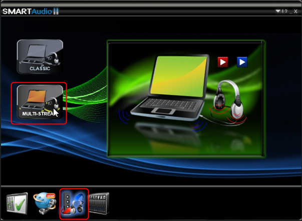 Headphones not recognised as separate audio device from laptop speakers ...