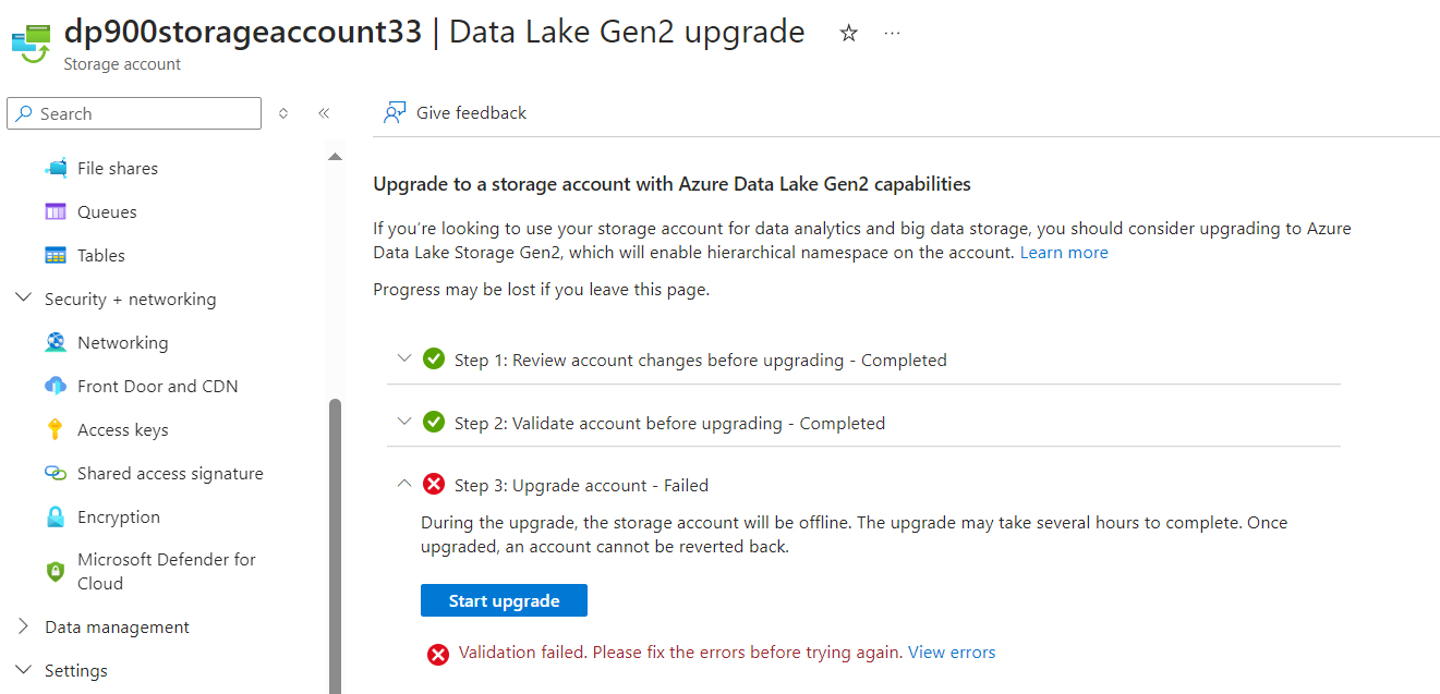 How to fix "the specify container does not exist" Microsoft Q&A