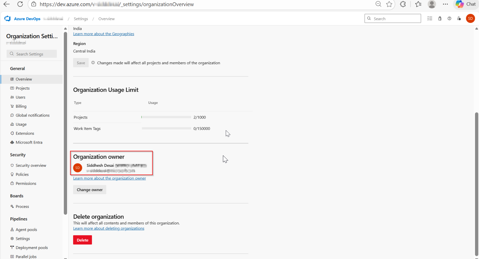 Having issues with permission and control on azure devops - Microsoft Q&A