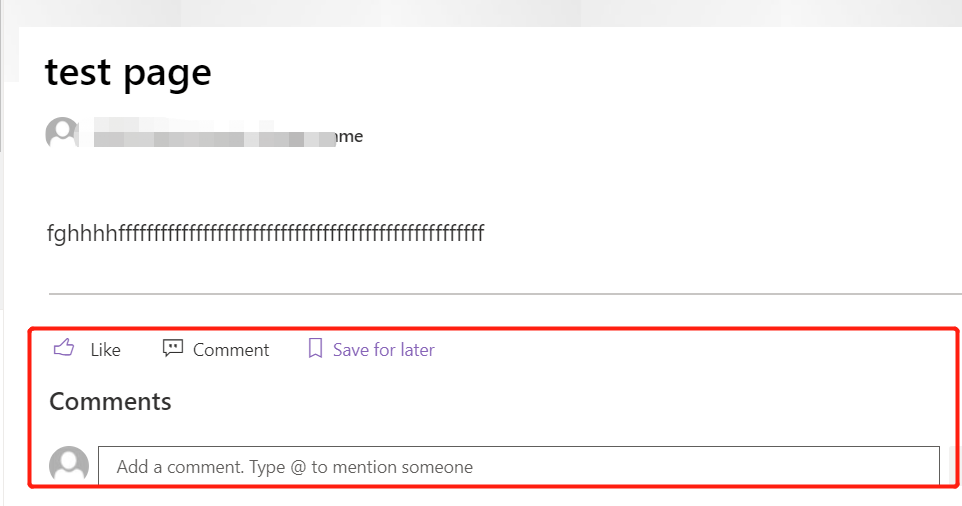 The option to include comments on SharePoint pages is gone - Microsoft Q&A