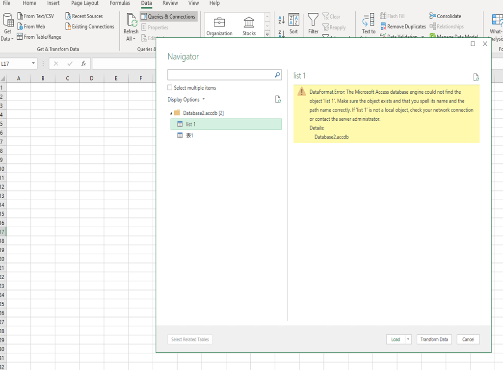 Excel Power Query stopped working with Microsoft Access query ...
