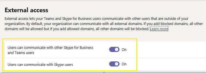 External contacts in teams - Microsoft Q&A