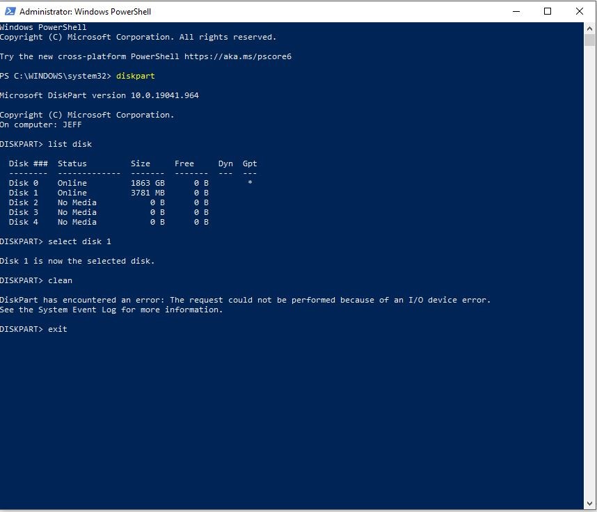 Error: The disk is write protected, while accessing SD card - Microsoft Q&A