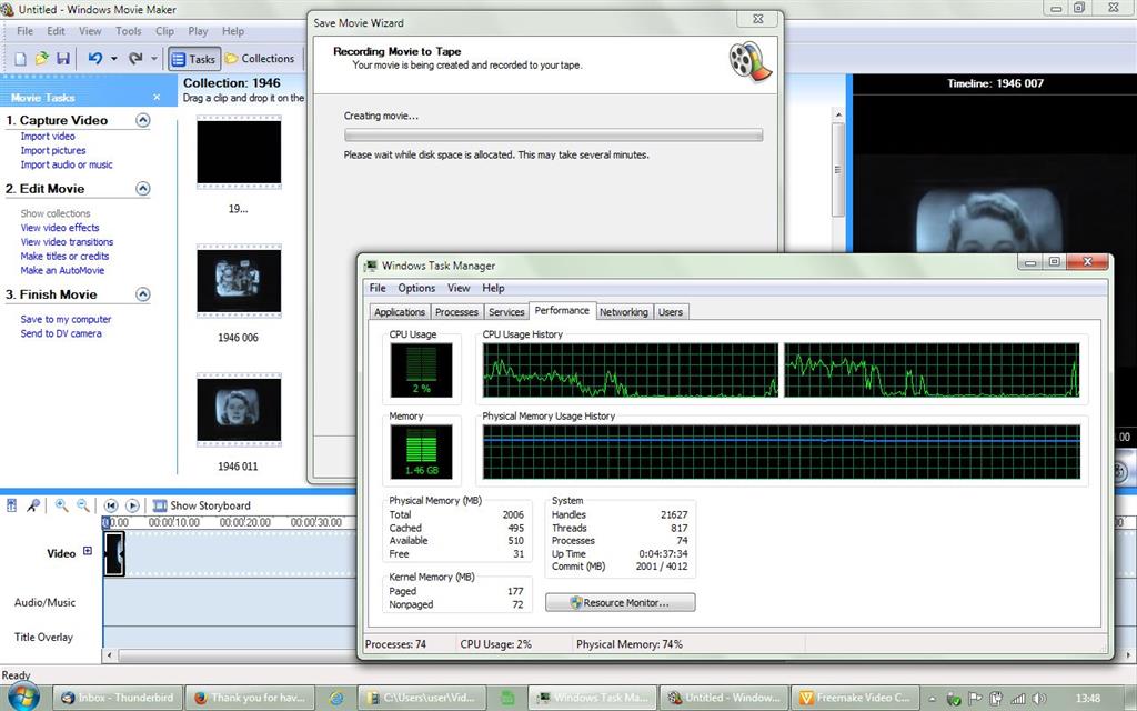 WMM 2.6 Refuses to Create Video Consisting of .WMV files but works for ...