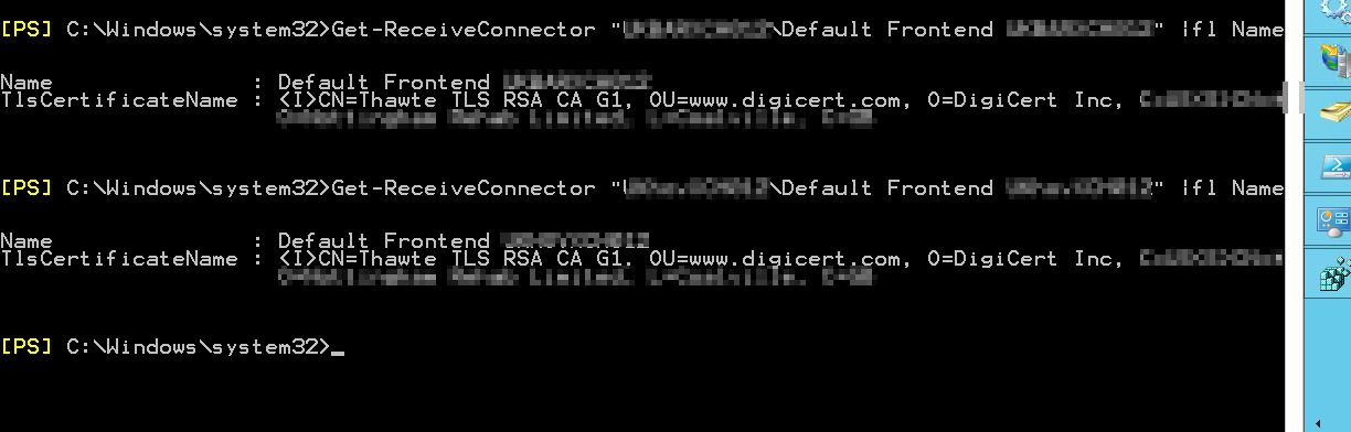 Cert Update causing issue with mail flow connecters - Microsoft Q&A