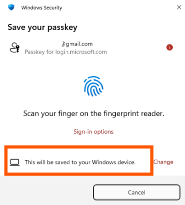 ms setting up a passkey went wrong - Microsoft Q&A