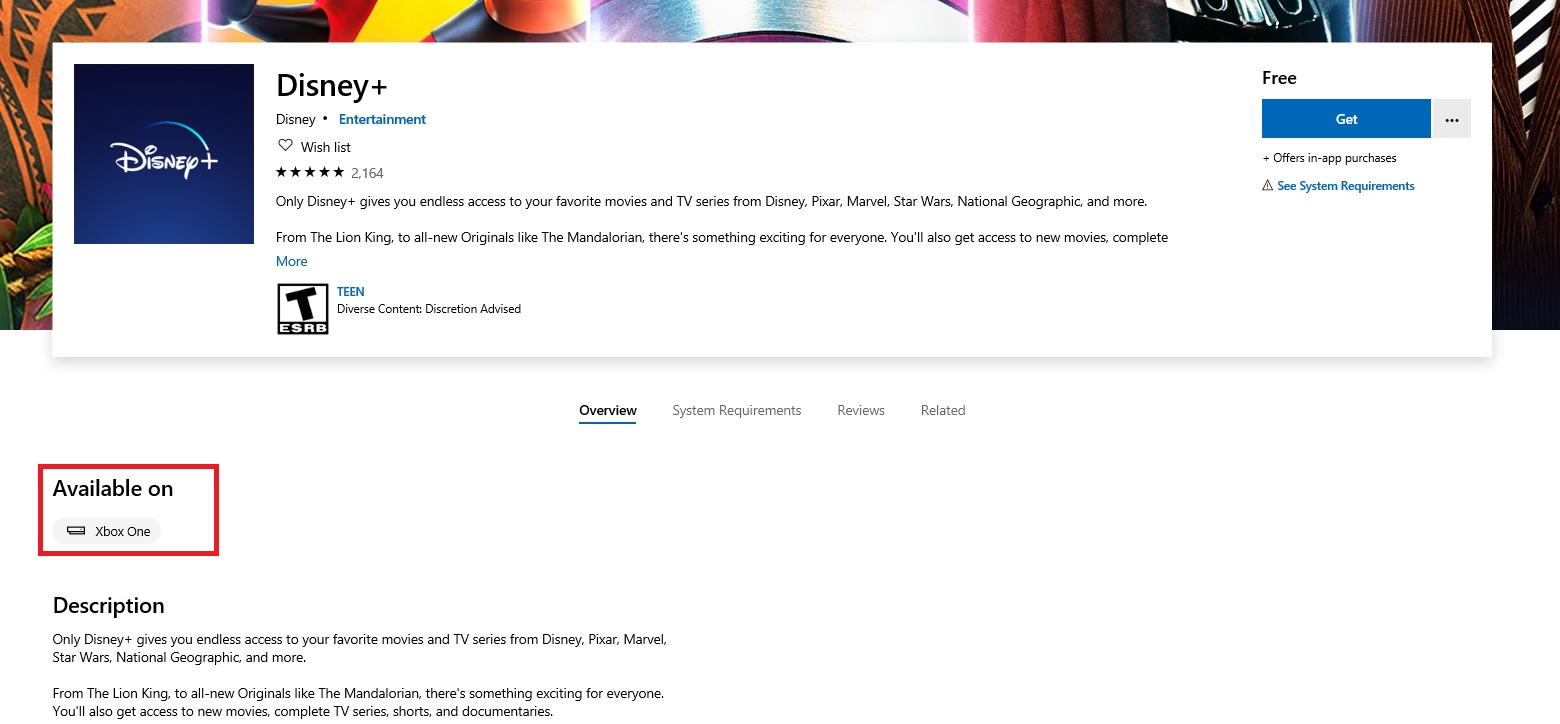 Unable to Install Disney+ app from Microsoft Store - Microsoft Q&A