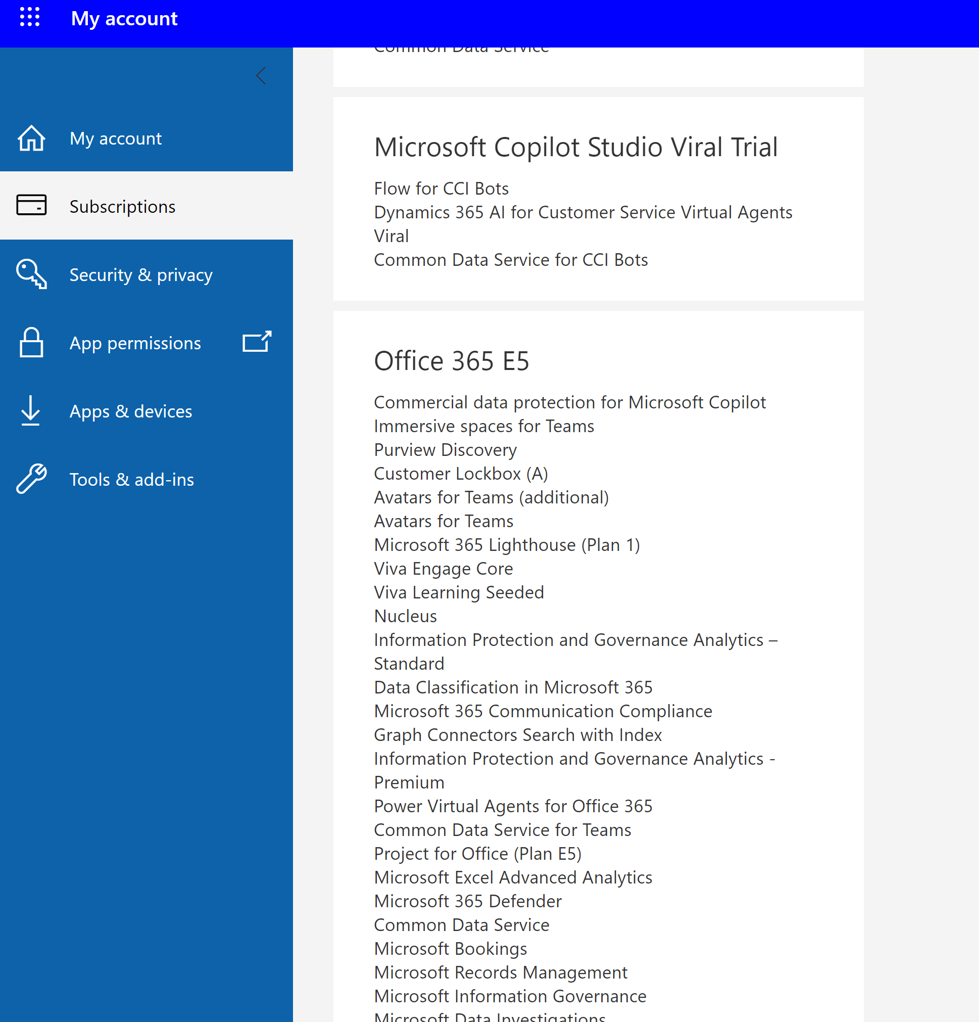 My account on my work computer is only showing personal (local) and not ...
