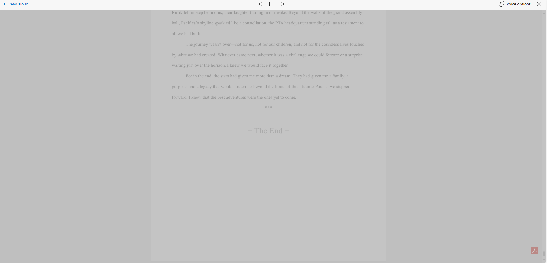 Why do PDFs continually scroll to the end of the document and not allow ...