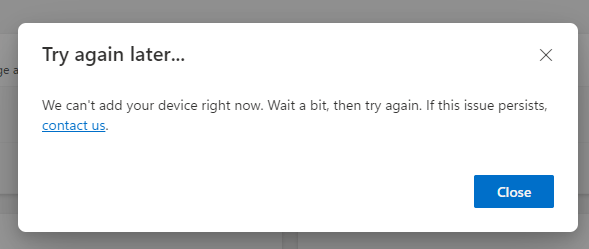 Sent Surface Back for repair. Microsoft Device Site Registration ...