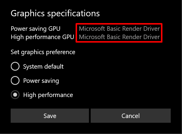 Ноутбук не использует дискретную видеокарту AMD. - Microsoft Q&A