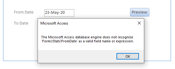 microsoft office access database engine does not recognize " as a valid ...