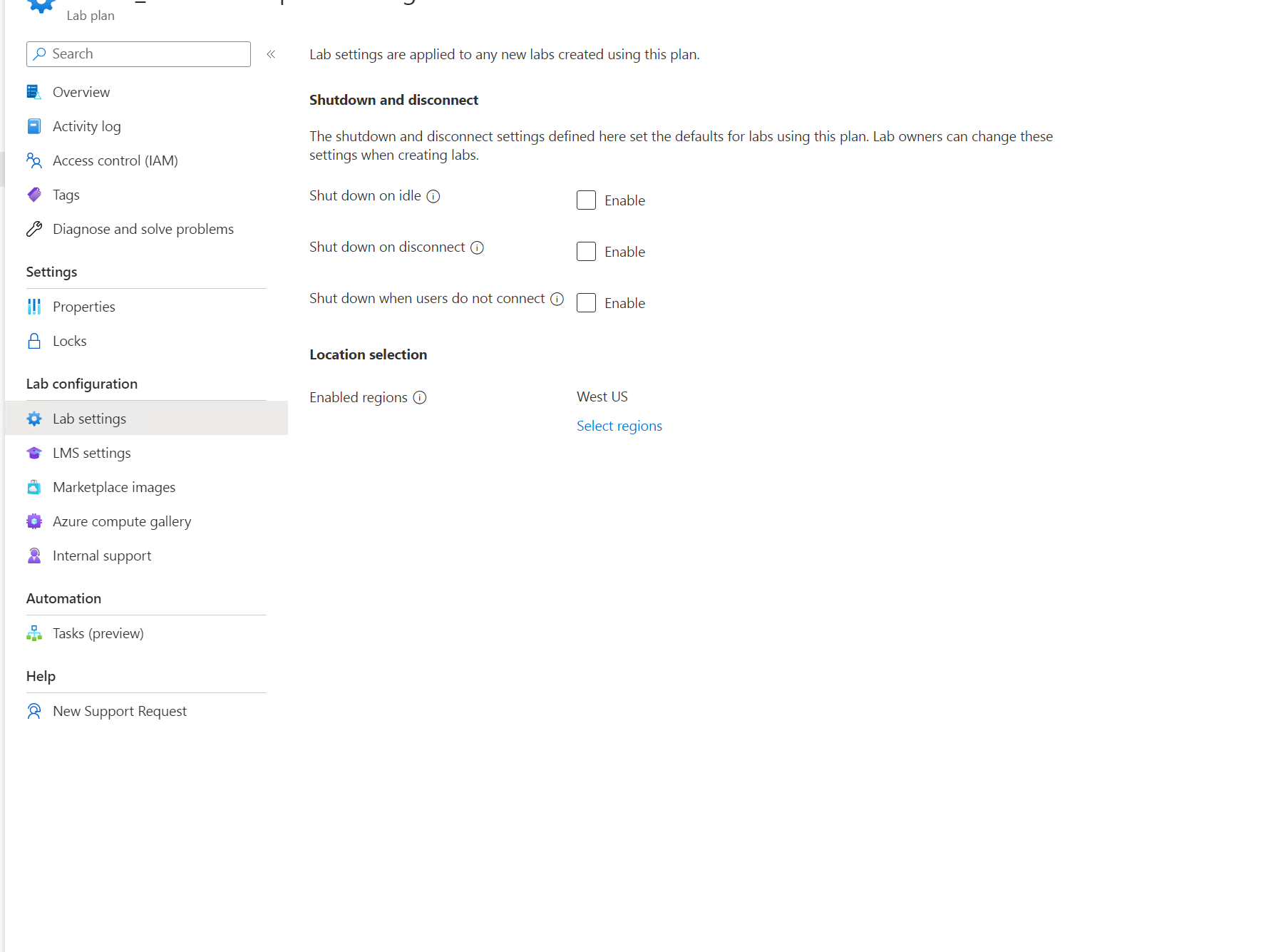 Azure lab services VM losing connection - Microsoft Q&A